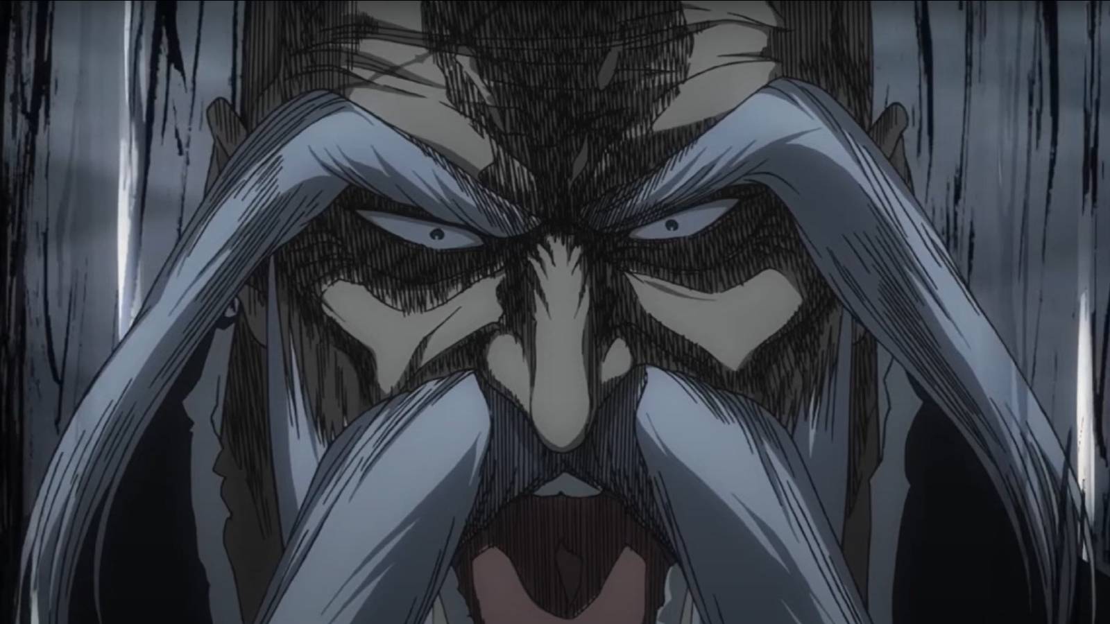 bleach head captain yamamato yelling