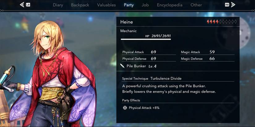 heine in harvestella