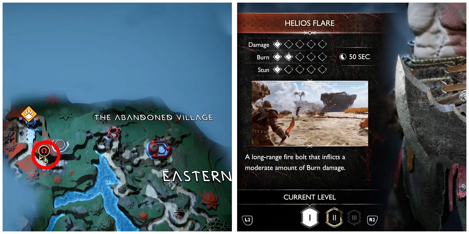 helios flare location in god of war ragnarok