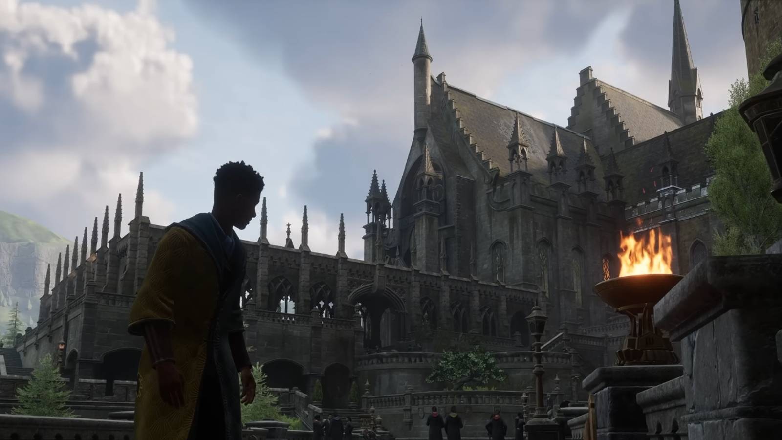 hogwarts legacy gameplay tour showcase developers tour castle combat field guide