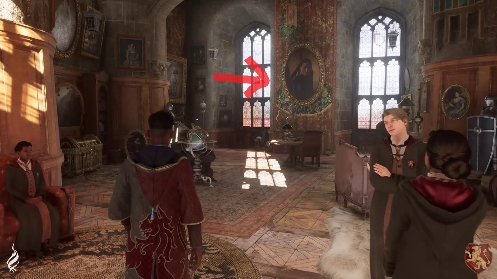 Hogwarts Legacy Fans Notice One Painting Appears to Be Showing Up in