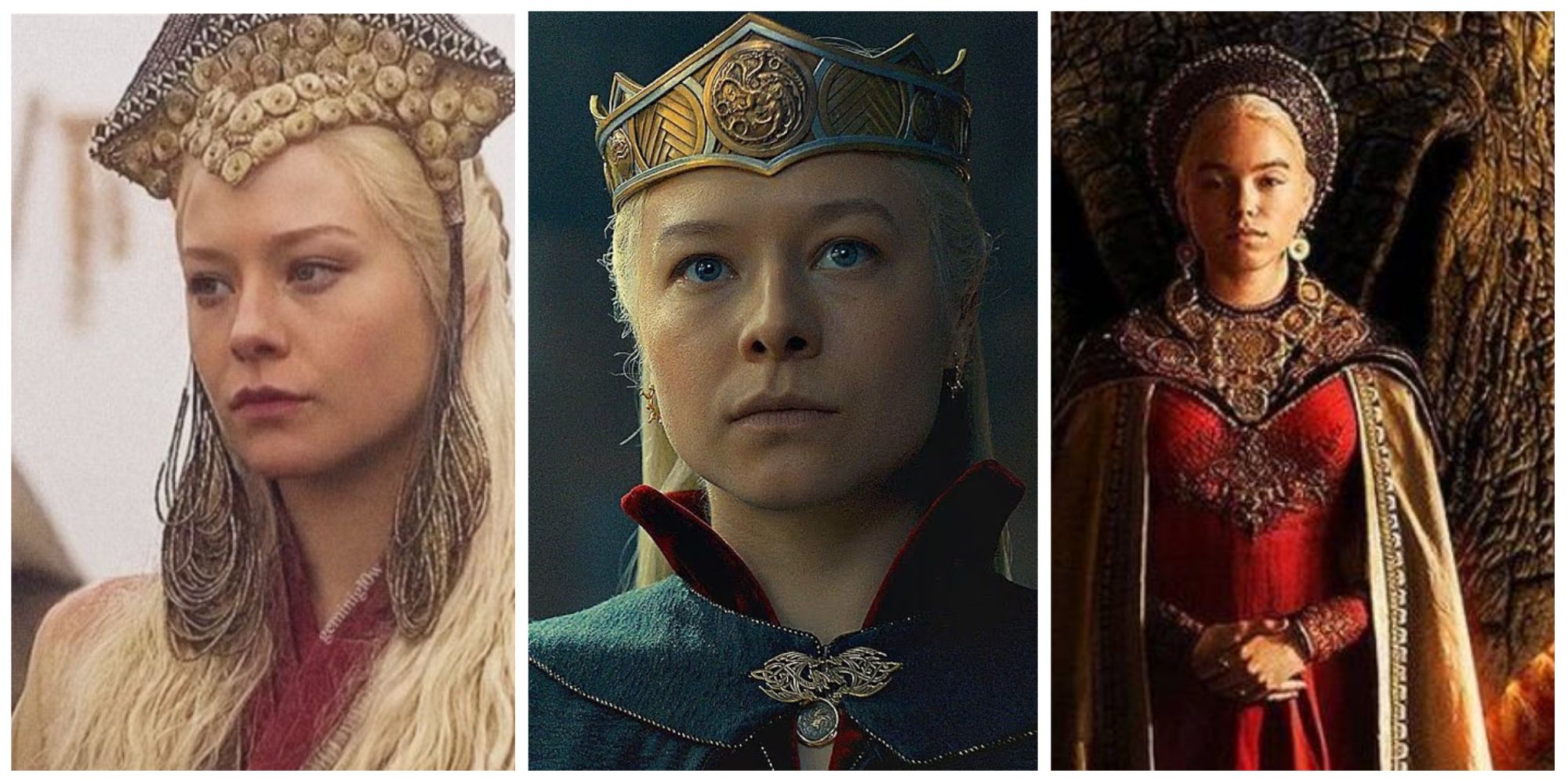 images of Rhaenyra Targaryen from house of the dragon