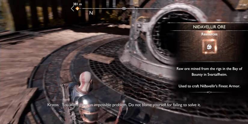 how to get nidavellir ore in god of war ragnarok