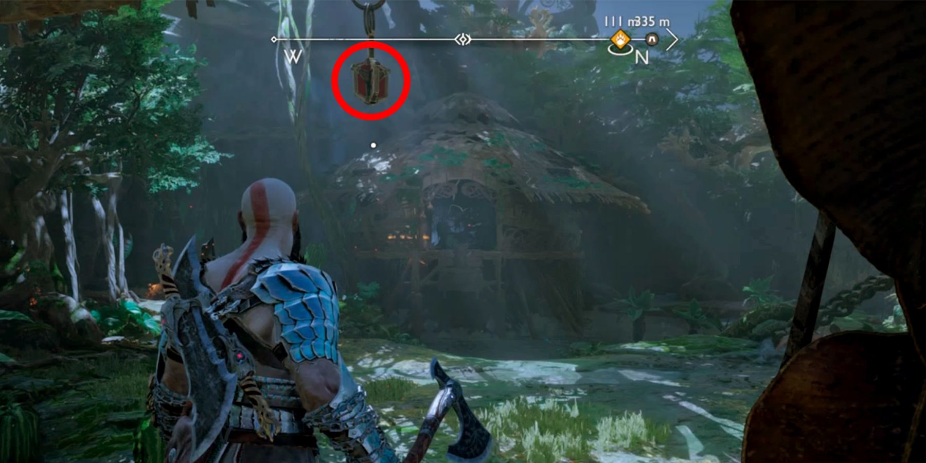 how to reach the rond of restoration in god of war ragnarok
