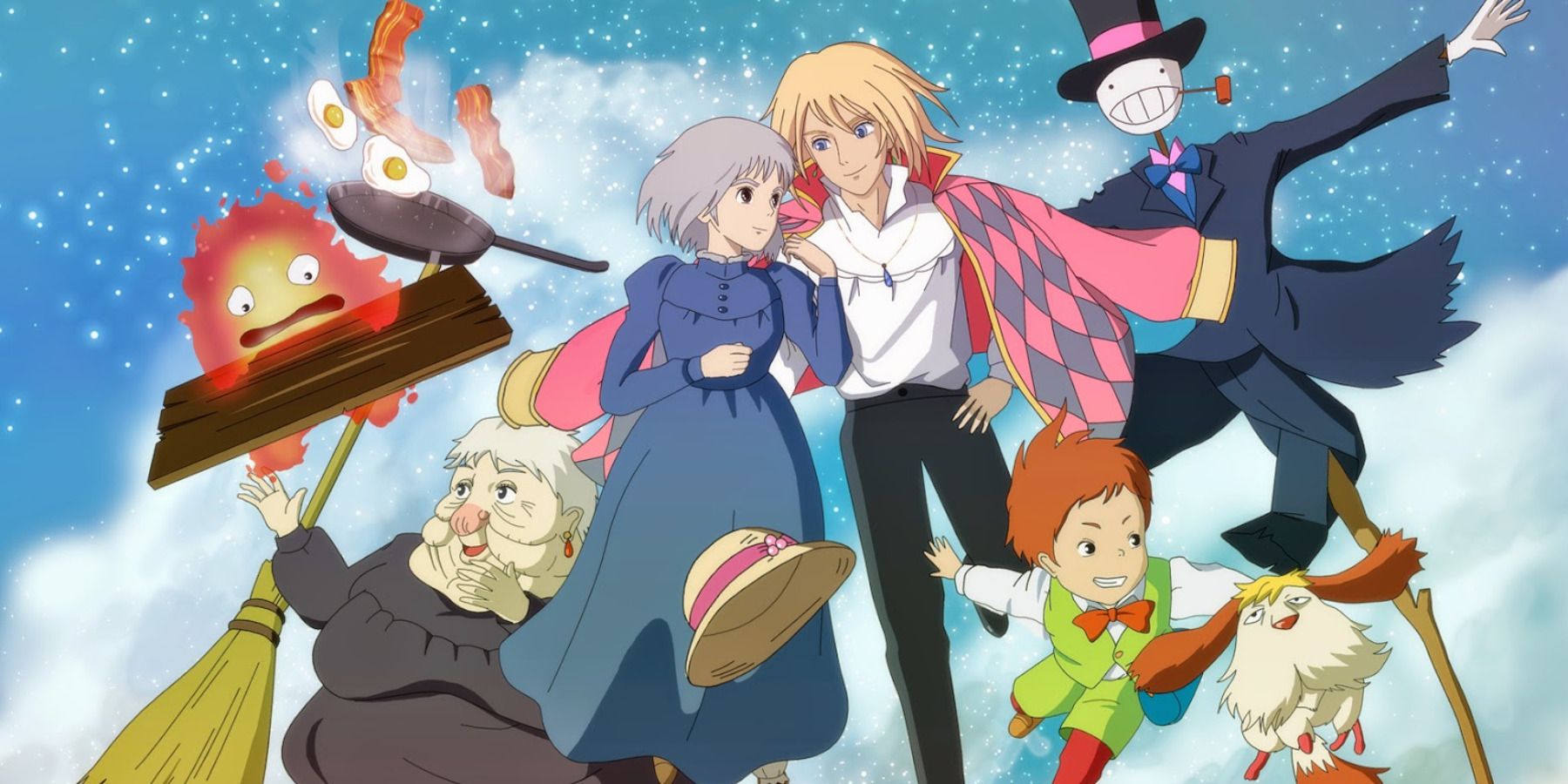 HD wallpaper Studio Ghibli anime Hauru no Ugoku Shiro Howls Moving  Castle  Wallpaper Flare