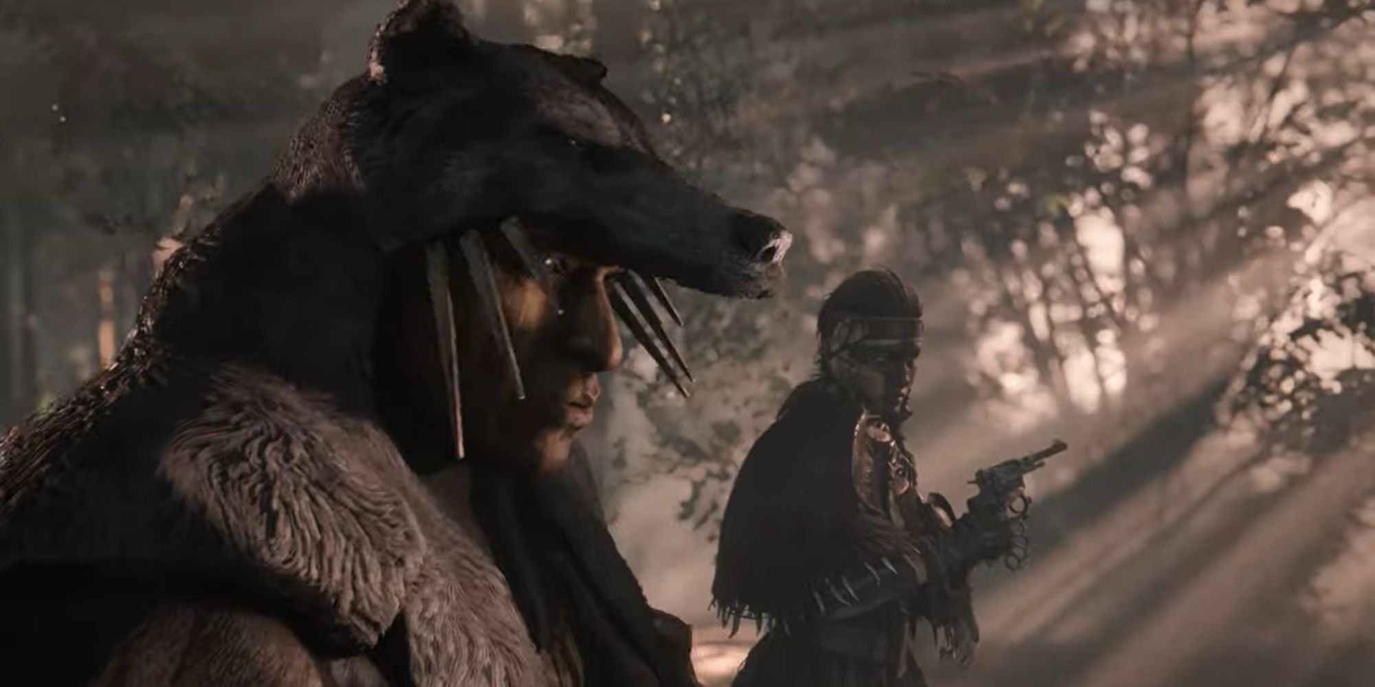 Hunt Showdown Dire Wolf uses muted colors to hide in the shadows