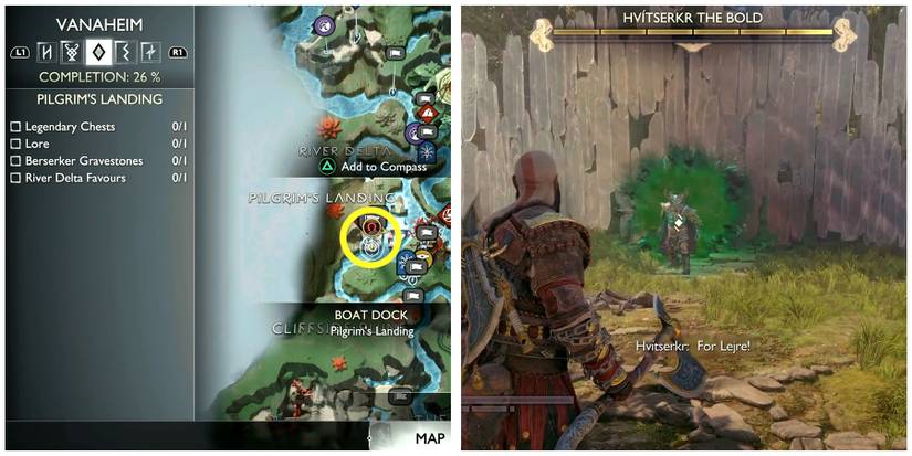 hvitserkr the bold location in god of war ragnarok