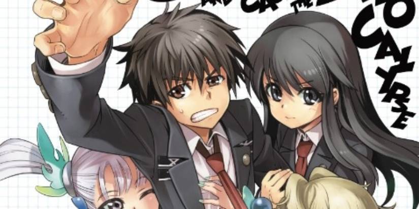 Rekka, Iris, and Satsuki on the cover of I Saved Too Many Girls and Caused the Apocalypse