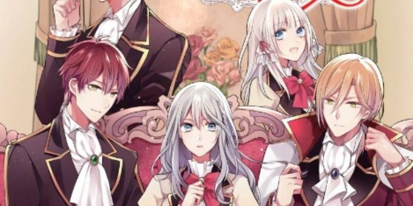 The cast of I Swear I Won't Bother You Again on the cover of Volume 1