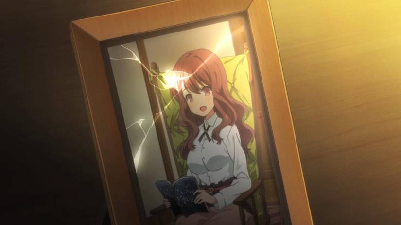 Picture frame cracked