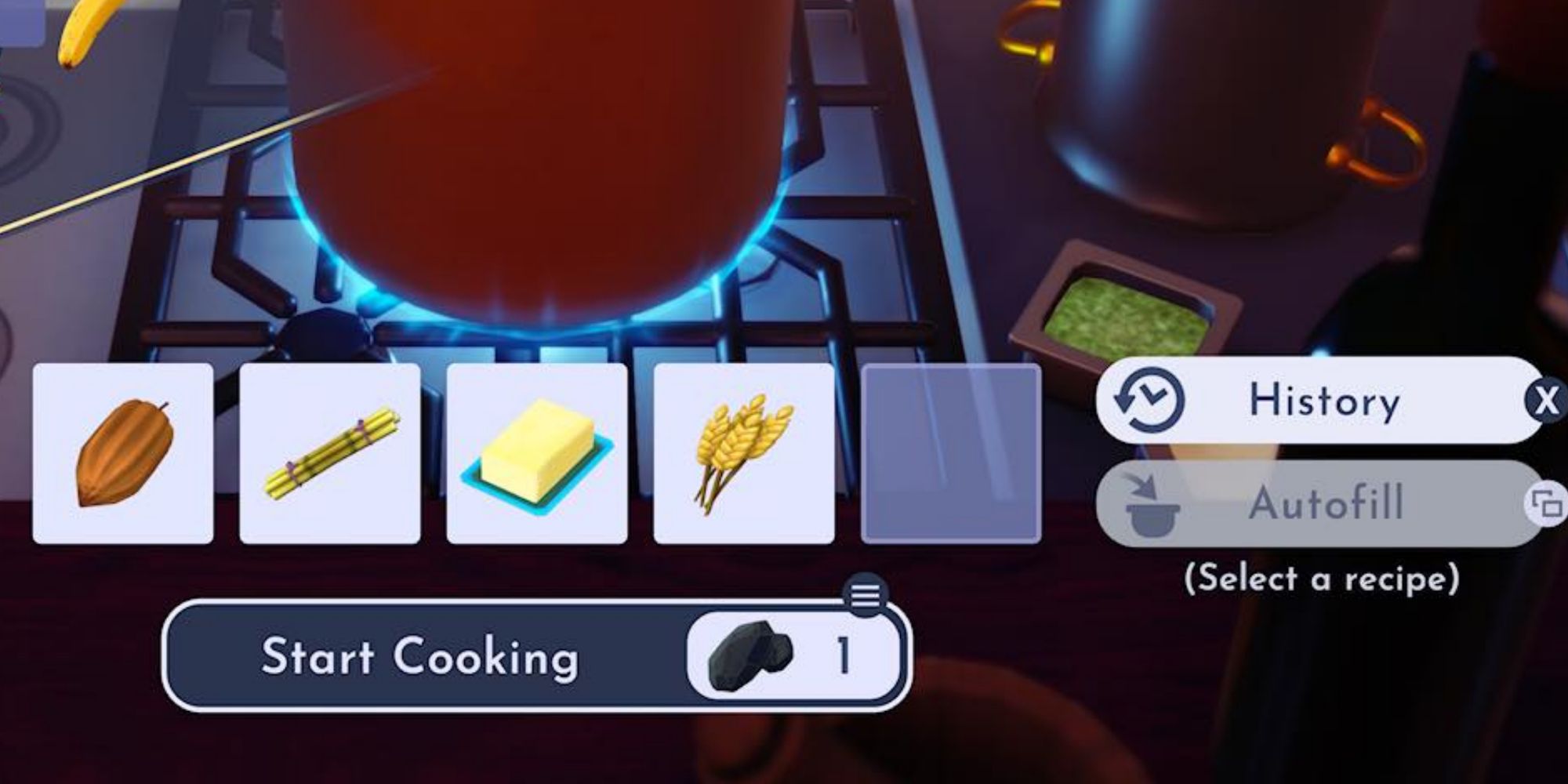 ingredients for chocolate chip cookies in-game