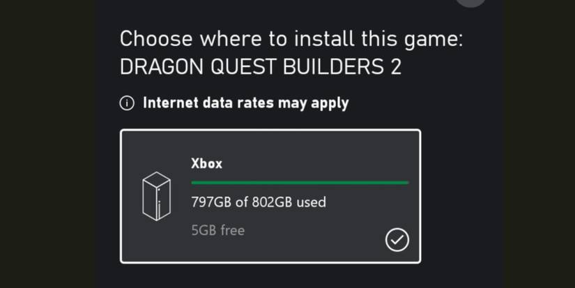 installing Xbox game location