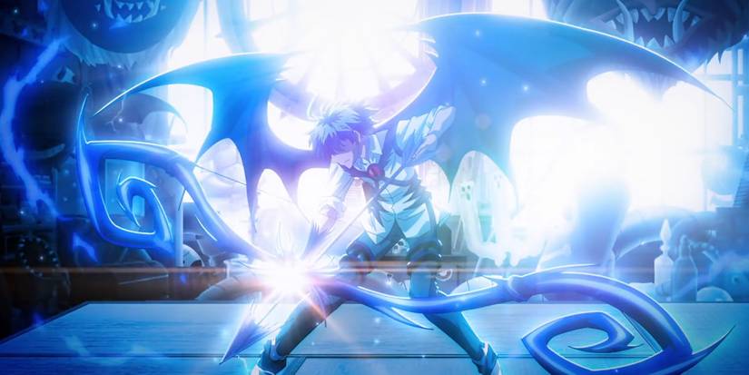 Iruma Suzuki creating his new bow