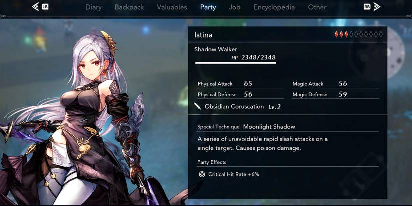 isina in harvestella