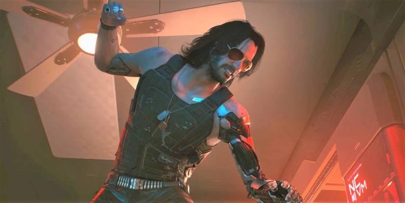 Johnny Silverhand Angry Cyberpunk 2077