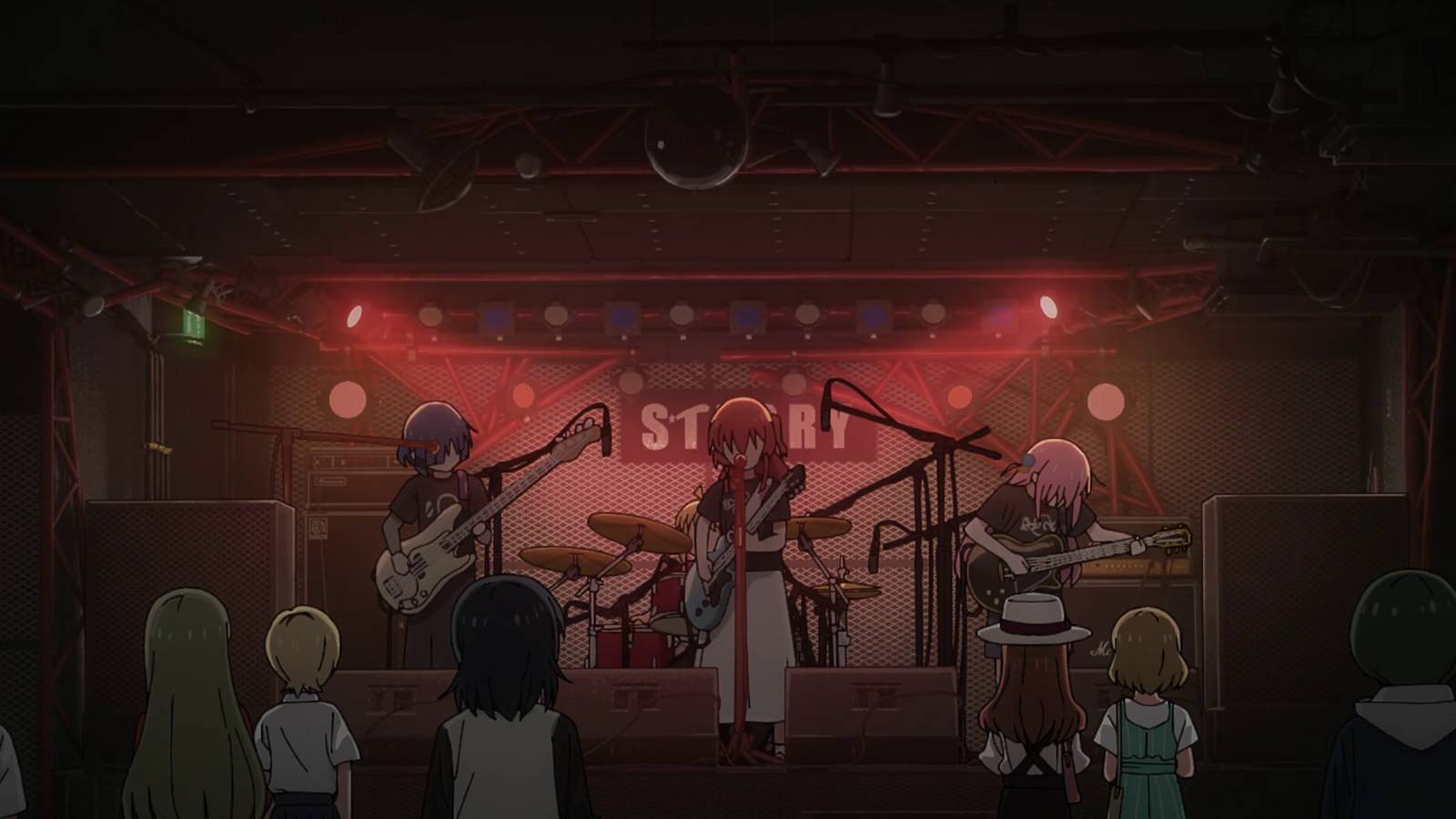 Kessoku Band First Live Performance – Bocchi The Rock Episode 8