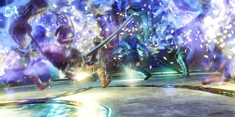 Killing multiple foes in a slash