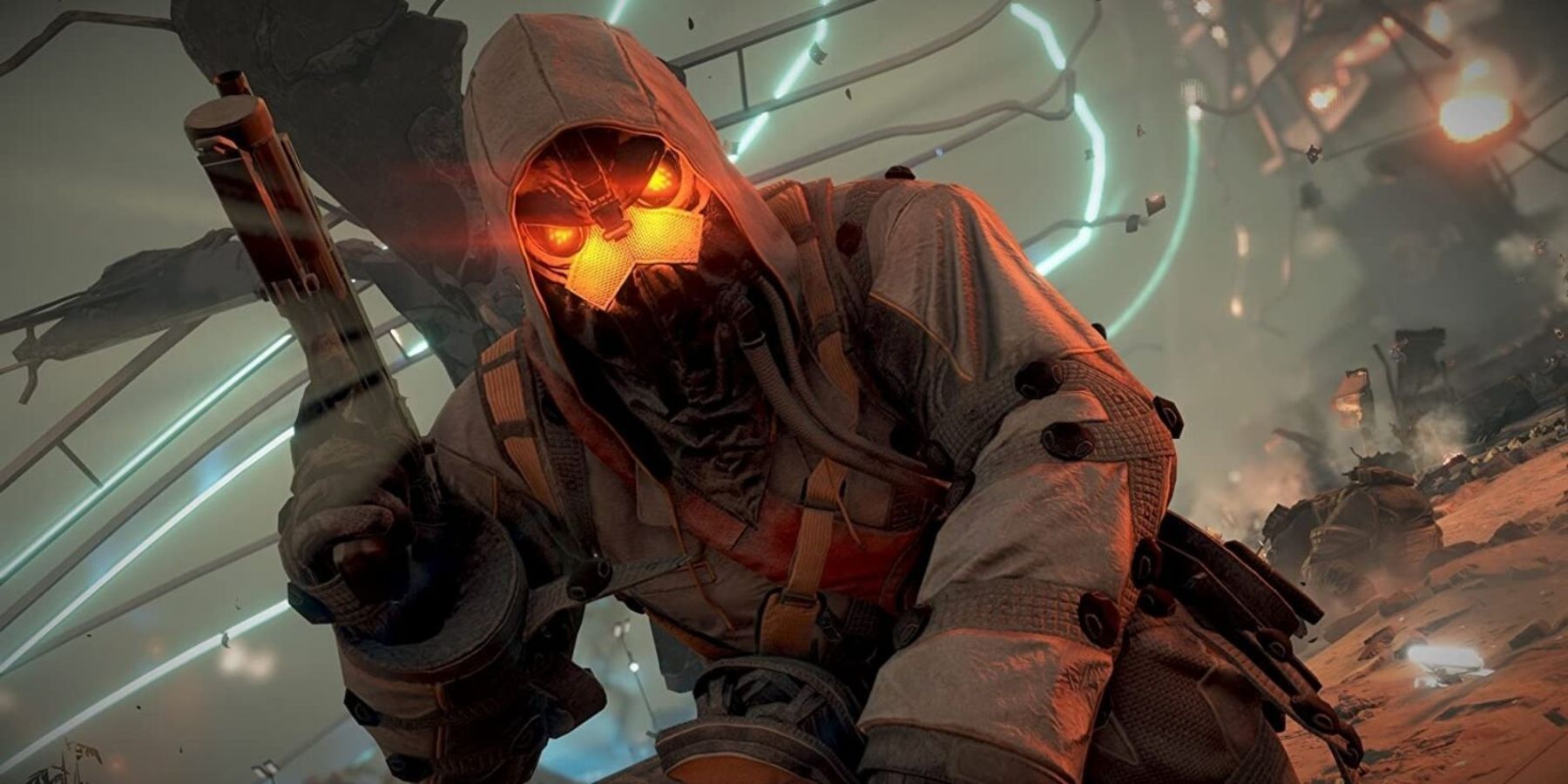 killzone shadow fall crouching helghast soldier