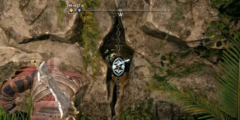 kratos throwing the axe in god of war ragnarok