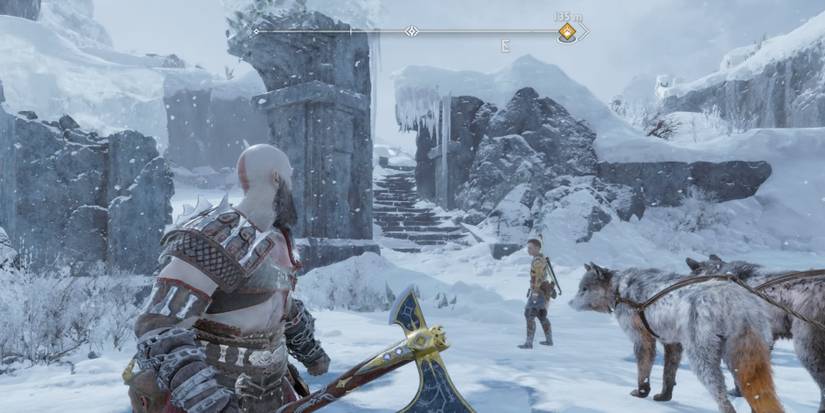 Kratos and Atreus in God of War Ragnarok