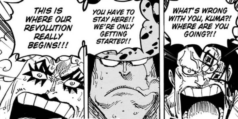 Kuma's destination one piece 1068