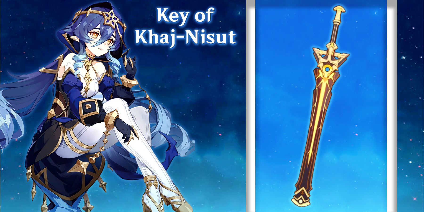 layla with key of khaj-nisut in genshin impact