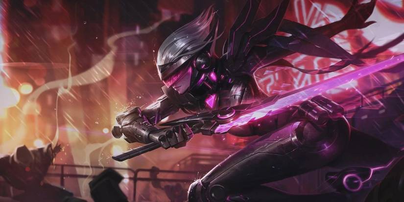 League of Legends PROJECT Fiora Splash Art