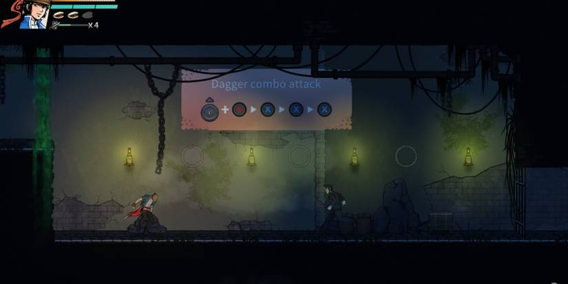 learning about combo attacks in the legend of tianding