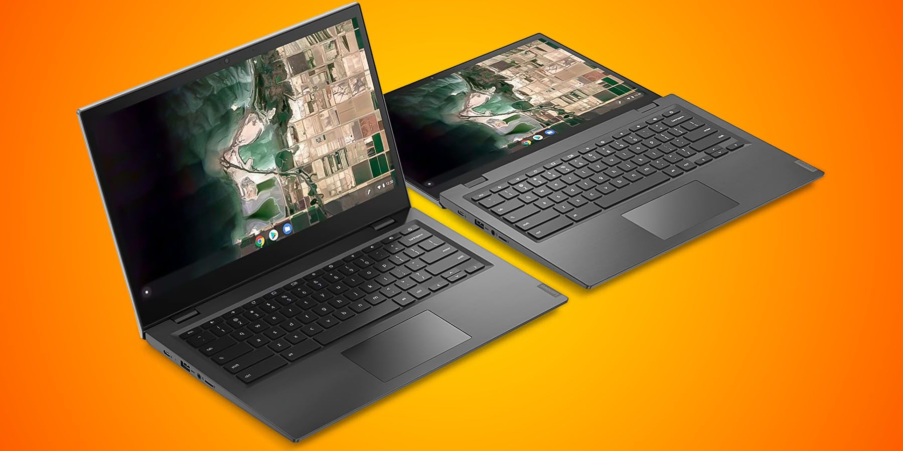 Lot De 10 Chromebook Lenovo 14e Pour Travaux - Occasion, Fonctionnels, écran 14 Pouces