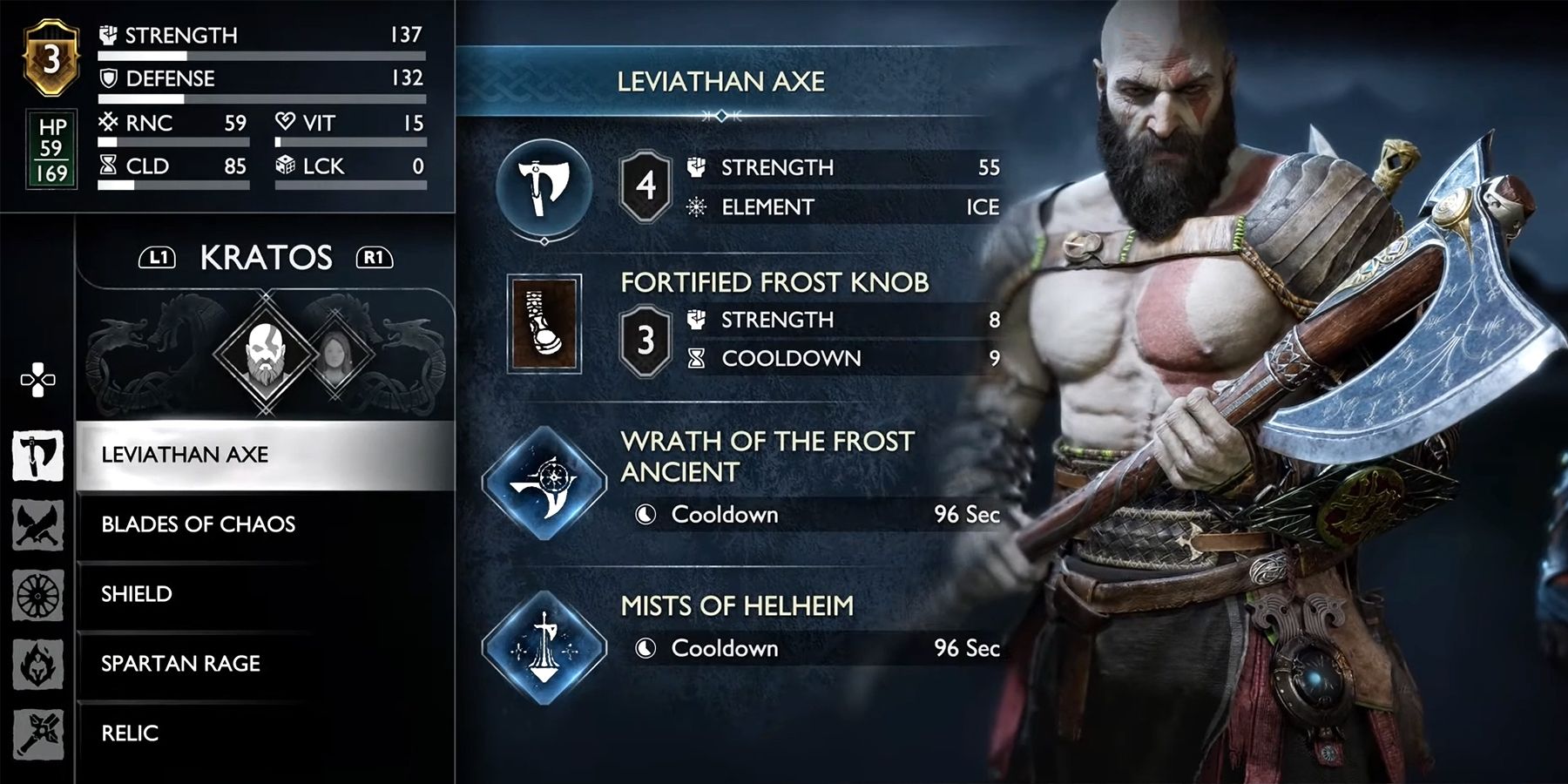 leviathan axe in god of war ragnarok