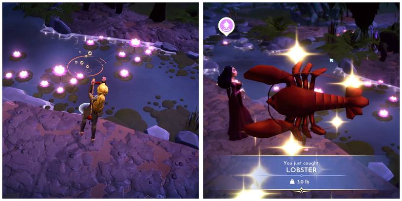 lobster location in disney dreamlight valley