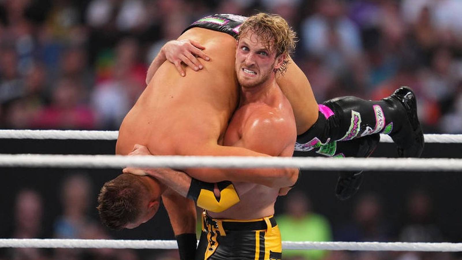 logan paul wrestling