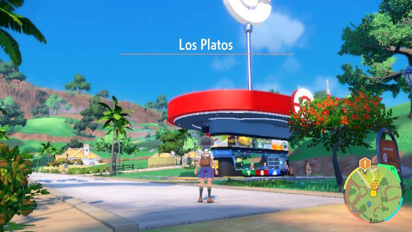 los platos pokemon center scarlet violet