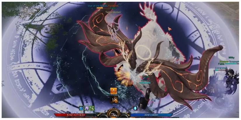 Moon Circle mechanic in Lost Ark