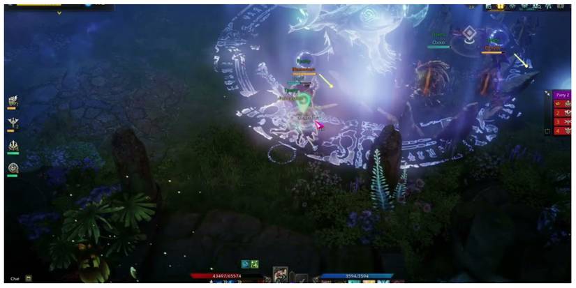 battle scene in Abyss Raid Argos in Lost Ark