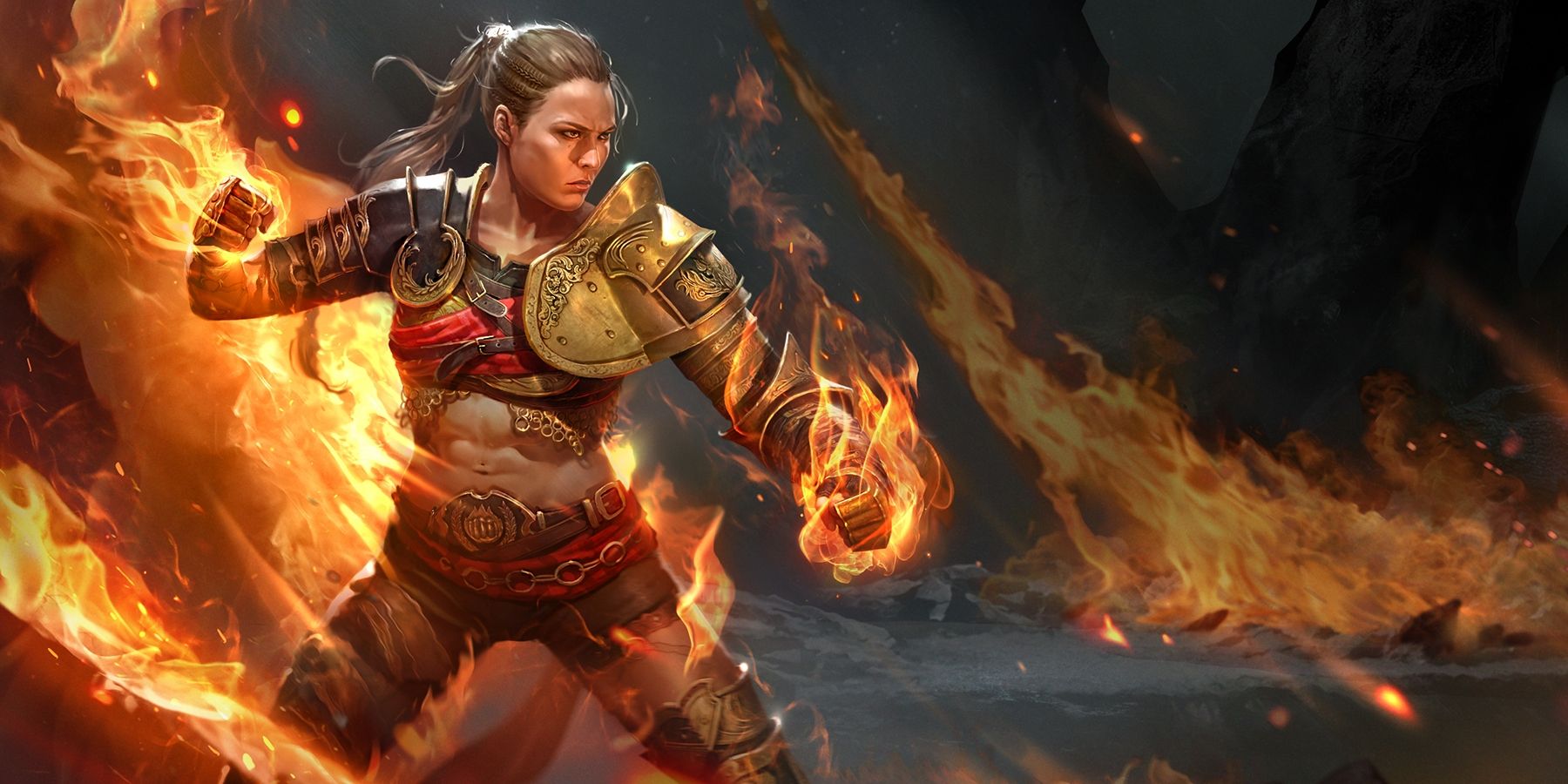 Ronda Rousey Playable Character RAID: Shadow Legends