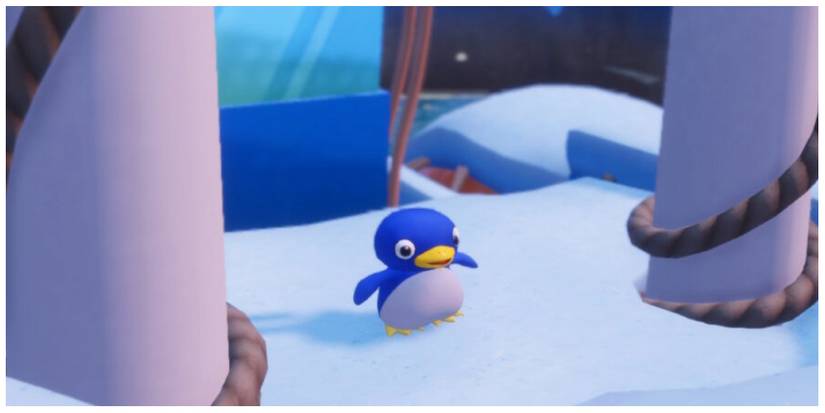 the baby penguin in Mario + Rabbids: Sparks of Hope