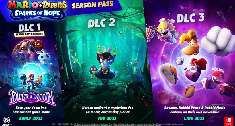 mario rabbids sparks of hope dlc packs