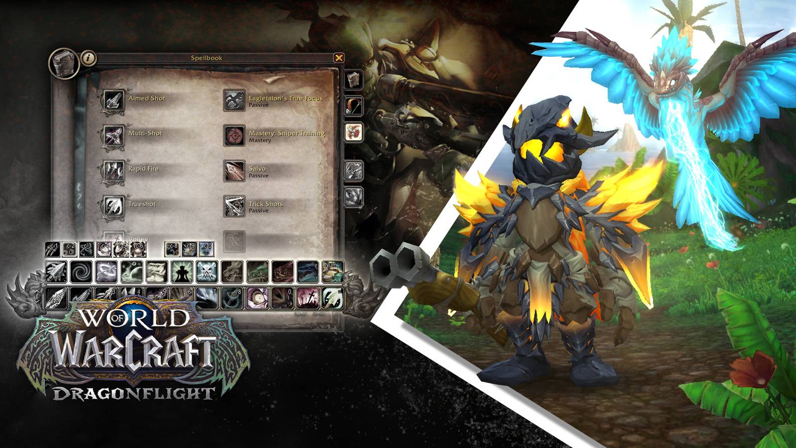 marksmanship hunter skills world of warcraft dragonflight