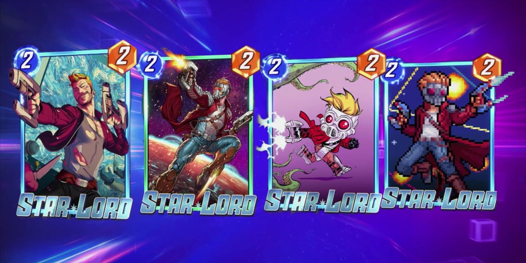star lord card variants