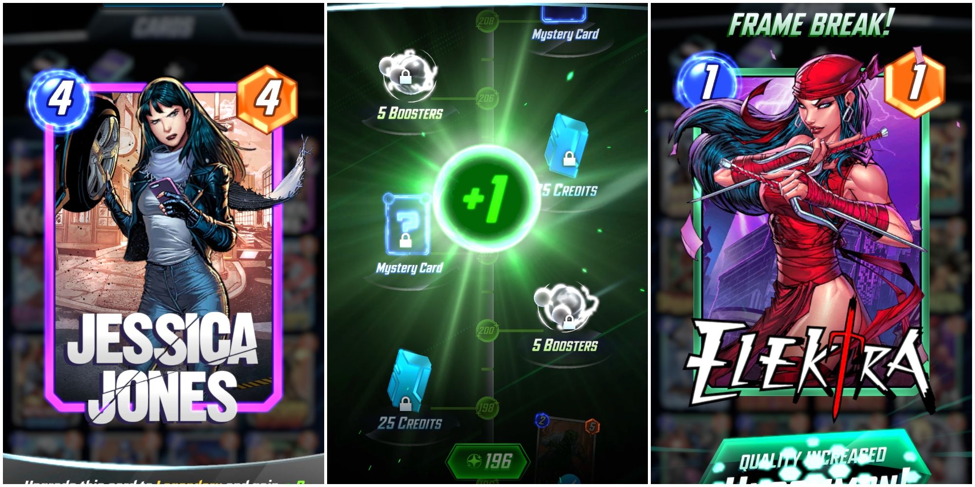 Marvel Snap: All Card Levels