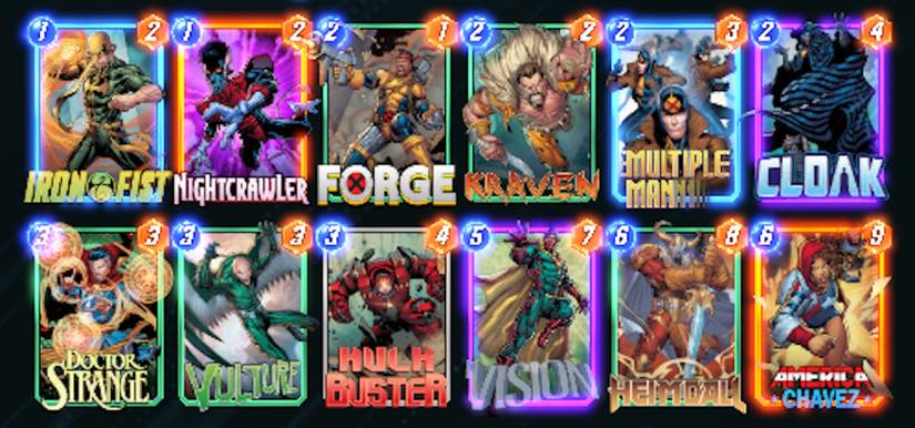 marvel snap best pool 2 movement