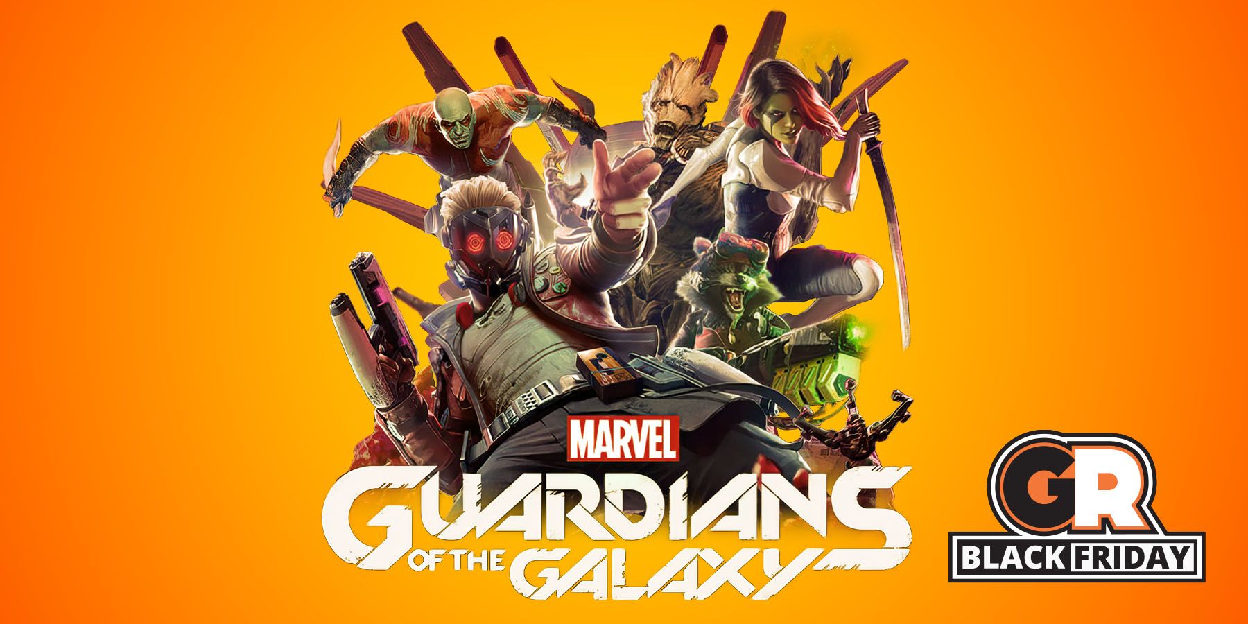 marvels guardians of the galaxy ps5 ps4 xbox gamerant amazon black friday deals feature