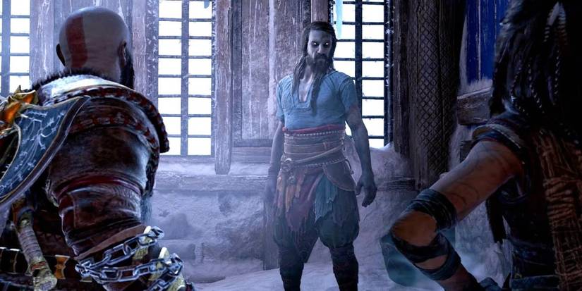 kratos and freya with the real tyr