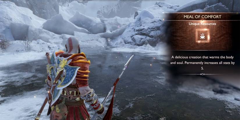 meal of comfort in god of war ragnarok