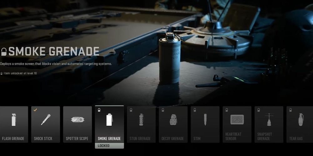 modern warfare 2 tactical smoke grenade