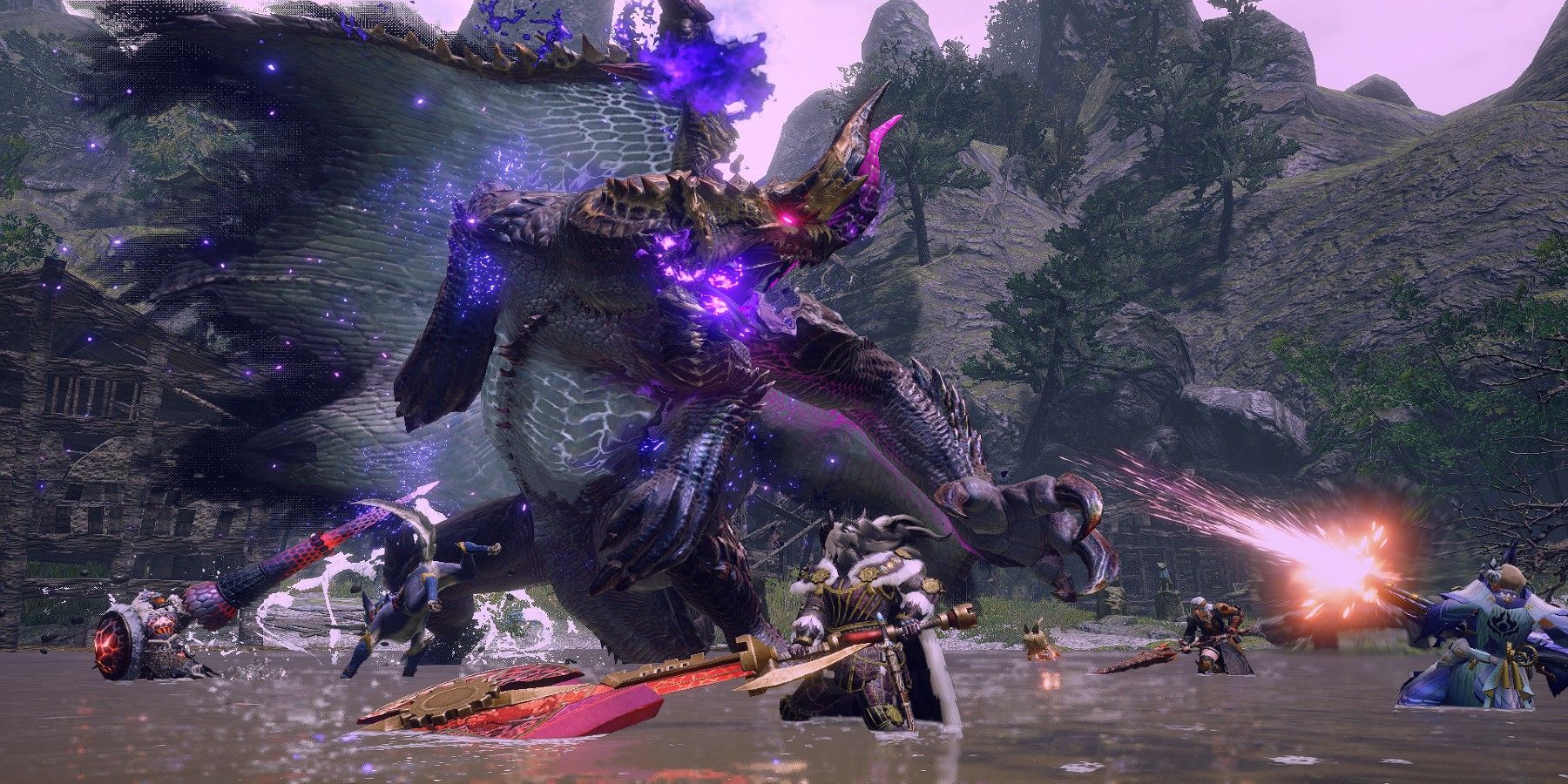 Monster Hunter Rise-Chaotic Gore Magala official game screenshot