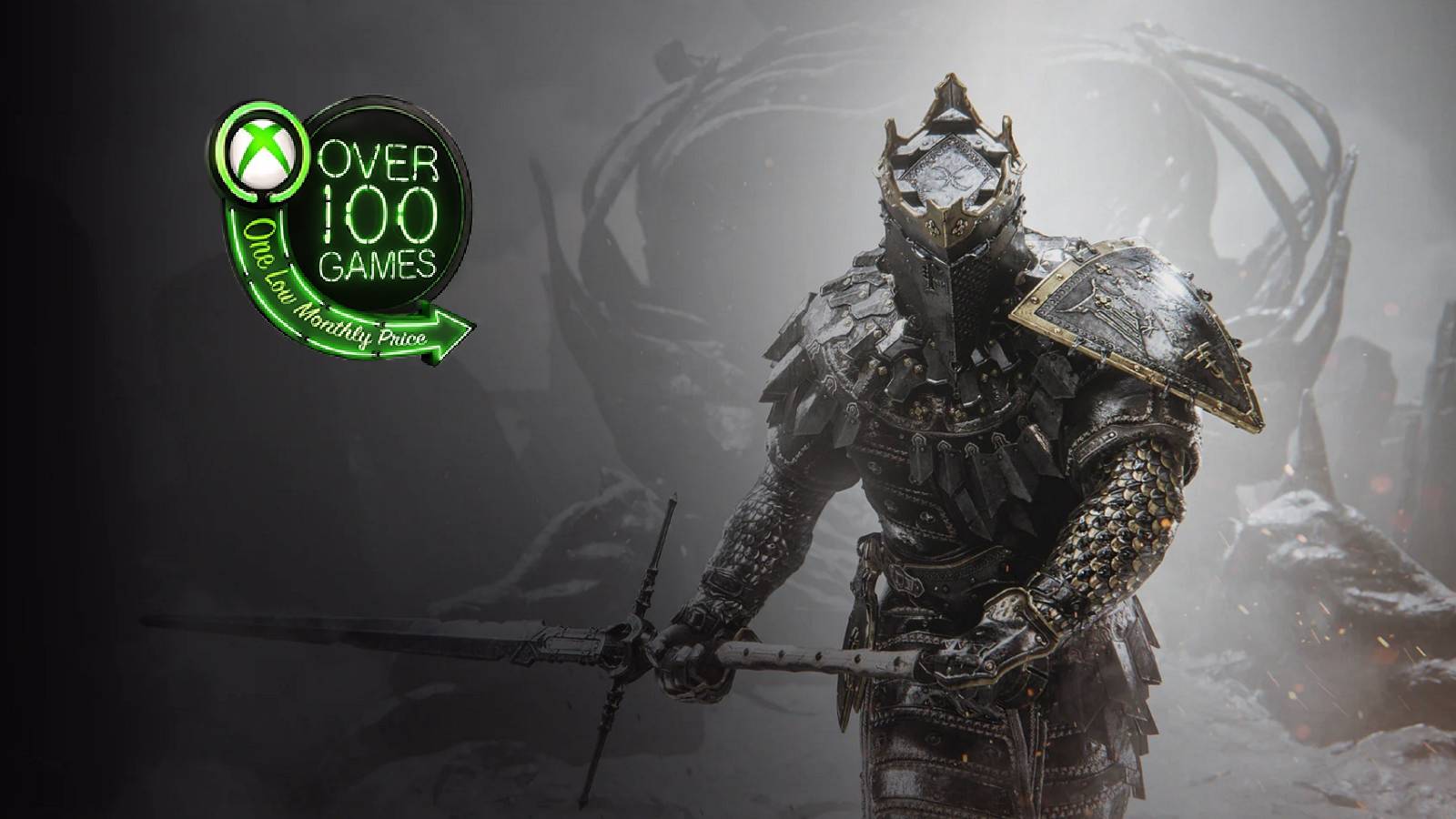 mortal shell with game pass logo