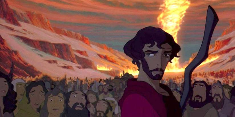 Moses in prince of egypt