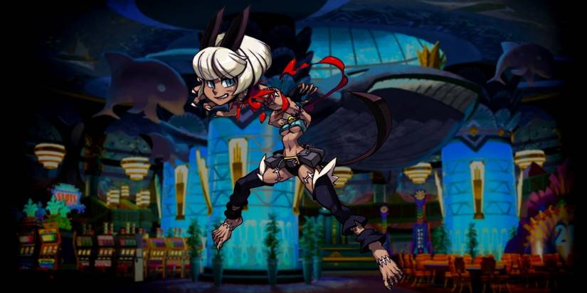 a picture of Ms Fortune form Skullgirls